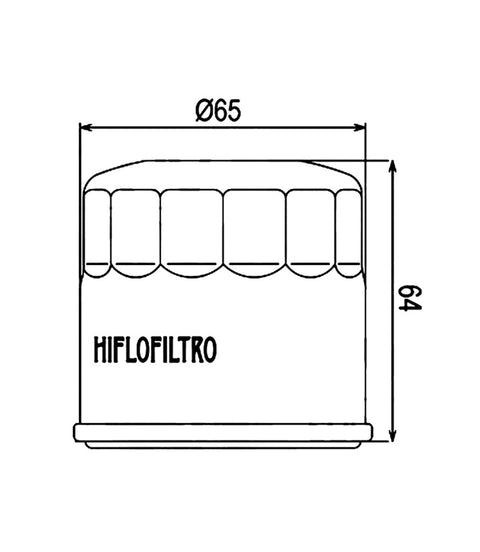 Filtro Olio Hiflo per Triumph dal 2016 - cafetwin