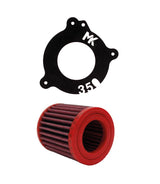 Filtro deportivo + soporte para Royal Enfield HNTR 350 cc - cafetwin