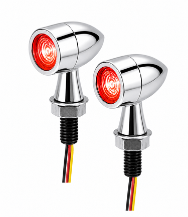 Frecce Cromate LED Lunar 3 in 1 Omologate – STOP, Posizione e Frecce - cafetwin