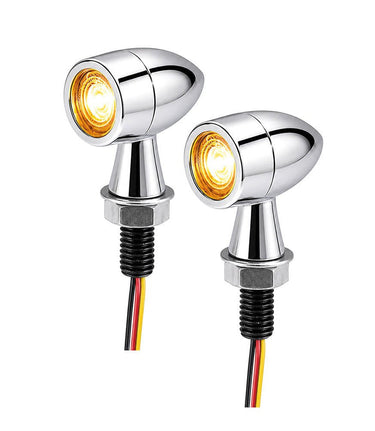 Frecce Cromate LED Lunar 3 in 1 Omologate – STOP, Posizione e Frecce - cafetwin
