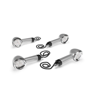 Turn Signals LEDs for HNTR 350 / Meteor 350 (Set of 4) - Silver - cafetwin