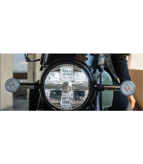Frecce Led per Super Meteor 650 / Shotgun 650 - Silver - cafetwin