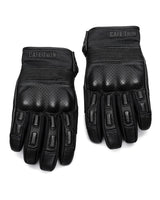 Guanti Moto Rapido Neri Cafe Twin con Protezioni e Palm Slider