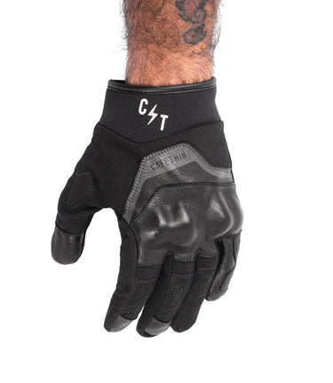 Guanti Estivi Moto ACE Neri Cafe Twin - cafetwin