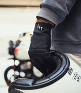 Guanti Estivi Moto PULSE Neri - cafetwin