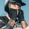Sommer-Motorradhandschuhe PULSE Schwarz