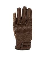 Turtle Protective Motorcycle Gloves Brown - cafetwin