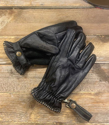handschuhe 13 Handschuhe Moto Vintage 13 1/2 Loud Ride Schwarz