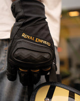 Royal Enfield x Revit Darcha Black Gloves - cafetwin