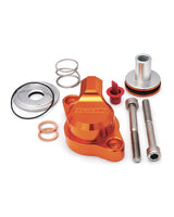 Orange Clutch Slave Cylinder Kit and Base for KTM LC8 - Oberon - cafetwin