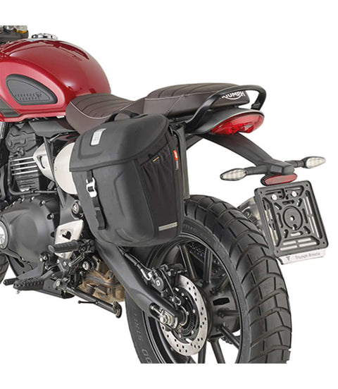 Kit Borsa MT501S + Telaio per Speed 400 / Scrambler 400 X Triumph - GIVI - cafetwin