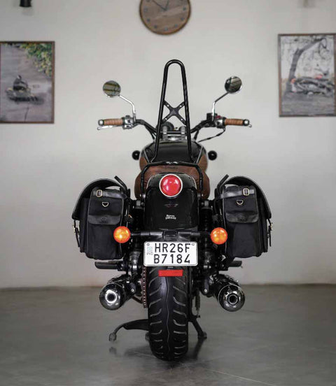 Kit Sacs Expedition et Supports Latéraux pour Meteor 350 / Classic 350 - cafetwin