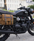 Kit Borse Expedition Marroni e Telai per Bonneville (dal 2016) - cafetwin
