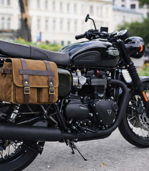 Kit Borse Expedition Marroni e Telai per Bonneville (dal 2016) - cafetwin