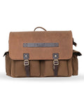 Saddlebags Expedition Kit Brown and Frames for Classic 650 - cafetwin