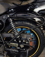 Expedition Brown Pannier Kit and Frames for Meteor 350 / Classic 350 - cafetwin
