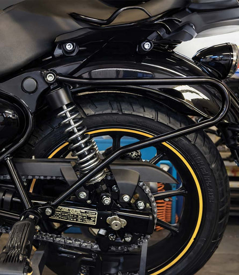 Kit Borse Expedition Marroni e Telai per Meteor 350 / Classic 350 - cafetwin