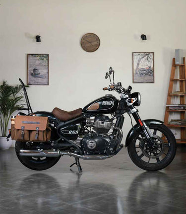 Kit Borse Expedition Marroni e Telai per Super Meteor 650 / Shotgun 650 - cafetwin