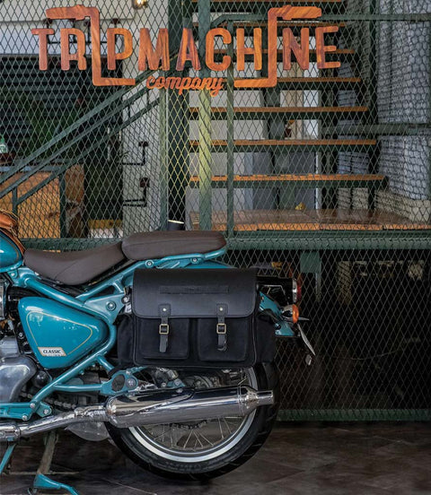 Kit Borse Expedition Nere e Telai per Classic 650 - cafetwin