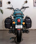 Kit Saddlebags Black Expedition and Frames for Classic 650 - cafetwin