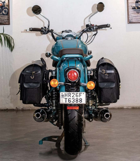 Kit Borse Expedition Nere e Telai per Classic 650 - cafetwin