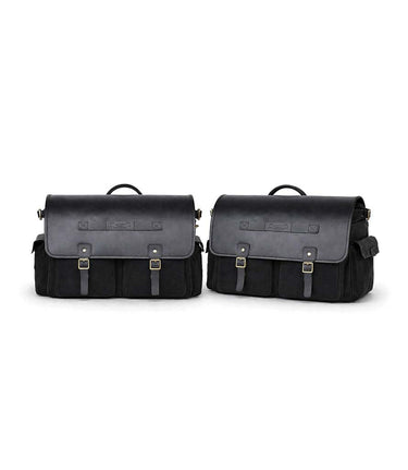 Saddlebags Expedition Kit Black - cafetwin