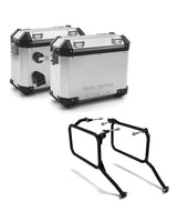 Kit Borse Laterali per Himalayan 450 con Staffe di Supporto Silver - cafetwin