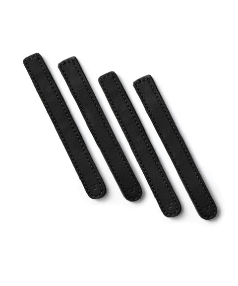 Kit Croce Faro, Fascette Fermacavi e Manopole in Pelle Nera trip Machine - cafetwin