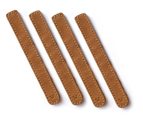 Kit Croce Faro, Fascette Fermacavi e Manopole in Pelle Vintage Tan trip Machine - cafetwin