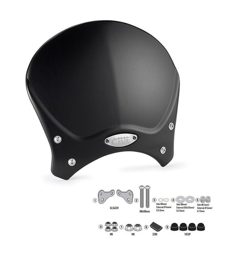 Kit Cupolino Cafe Racer per Moto Guzzi V7 III Stone Night Pack 2019 - 2020 - cafetwin