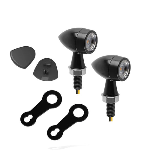 Kit Frecce Led Omologate con Supporti da Ammortizzatore per Bear 650 - cafetwin