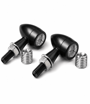 Kit Frecce Moto LED Omologate – Lunar – con Adattatore da M8 a M10 - cafetwin