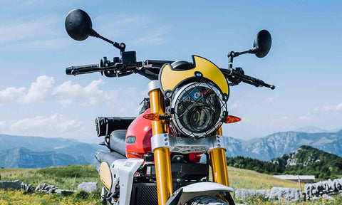 Kit Portanumero per Caballero 125 / 250 / 500 Fantic - cafetwin