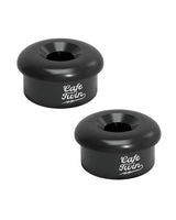 Kit Specchietti Bar End Slim con Adattatori per Interceptor 650 dal 2018 al 2022 - cafetwin