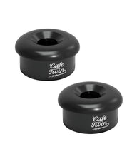 Slim Bar End Mirror Kit with Adapters for Interceptor 650 from 2018 to 2022 - cafetwin