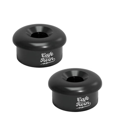 Slim Bar End Mirror Kit with Adapters for Interceptor 650 from 2018 to 2022 - cafetwin