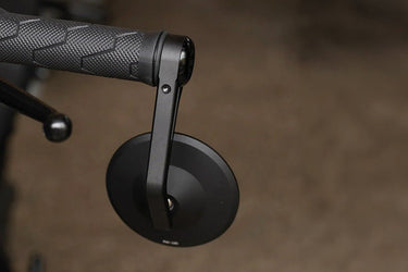 Kit Specchietti Bar End Rocker con Adattatori per Moto Guzzi V7 / V9 - cafetwin