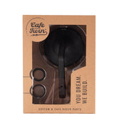 Bar End Mirror Kit Rocker with Adapters for Scrambler Ducati - cafetwin