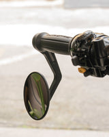 Rocker Bar End Mirror Kit with Adapters for Ducati Scrambler - cafetwin