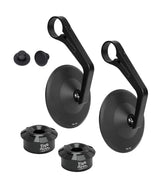 Kit Specchietti Bar End "Rocker" con Adattatori Scraper per Interceptor 650 dal 2018 al 2022 - cafetwin