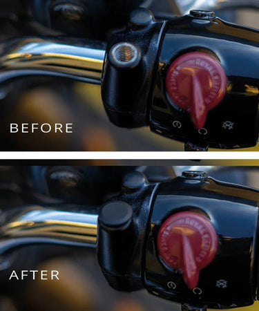 Kit Specchietti Bar End Slim con Adattatori per Interceptor 650 dal 2018 al 2022 - cafetwin