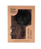 Bar End Mirror Kit "Rocker" with Scraper Adapters for Interceptor 650 from 2018 to 2022 - cafetwin