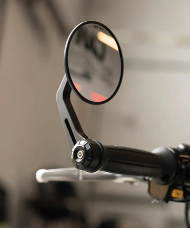 Kit Specchietti Bar End "Rocker" con Adattatori Scraper per Interceptor 650 dal 2018 al 2022 - cafetwin