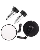 Bar End Mirror Kit "Slim" with Universal Expansion Adapters for Hollow Handlebars - cafetwin