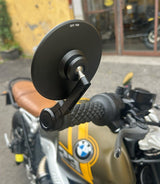 Kit Specchietti Bar End Slim con Adattatori BMW R12 (2024+) – Omologati ECE - cafetwin