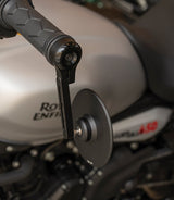 Kit Specchietti Bar End Slim con Adattatori per Guerrilla / Himalayan 450 e Interceptor 650 fino al 2022 - cafetwin
