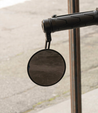 Kit Specchietti Bar End Slim con Adattatori per Guerrilla / Himalayan 450 e Interceptor 650 fino al 2022 - cafetwin