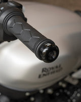 Slim Bar End Mirror Kit with Adapters for Guerrilla / Himalayan 450 and Interceptor 650 up to 2022 - cafetwin