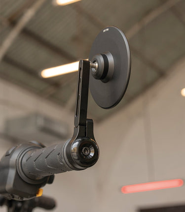 Slim Bar End Mirror Kit with Adapters for Guerrilla / Himalayan 450 and Interceptor 650 up to 2022 - cafetwin