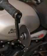 Kit Specchietti Bar End Slim con Adattatori per Interceptor 650 dal 2018 al 2022 - cafetwin